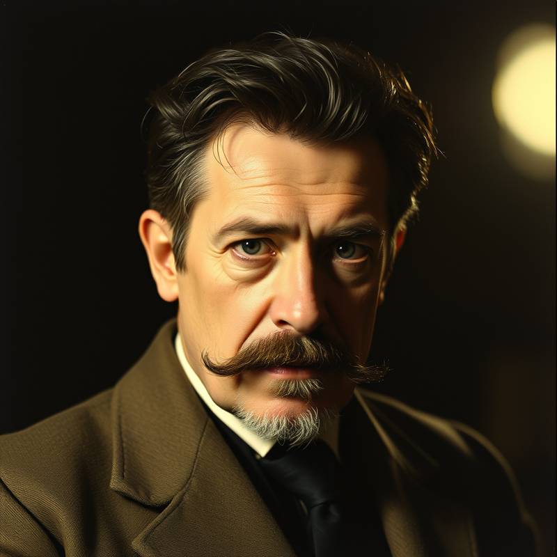 Konstantin Stanislawski, ein russischer Schauspieler und Regisseur, der als einer der wichtigsten Theoretiker des modernen Schauspiels gilt.